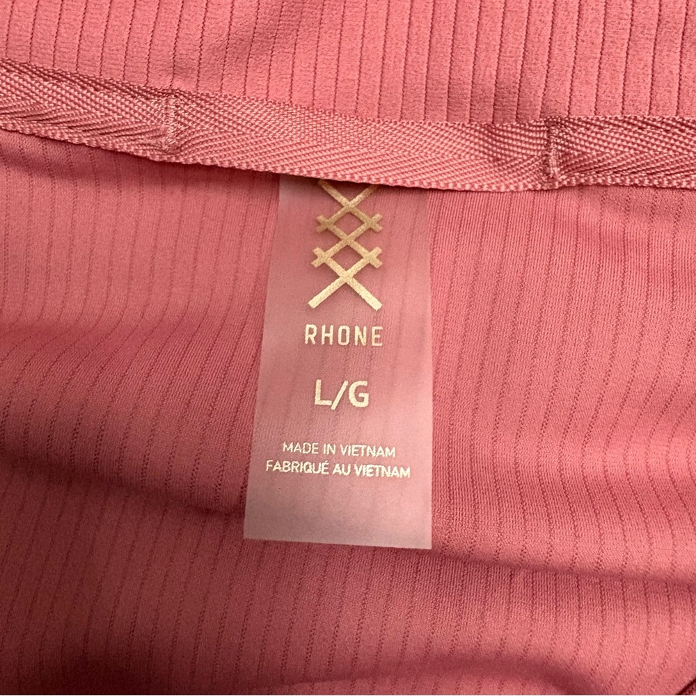 Rhone Ripple Full Zip Jacket in Hibiscus Blush - Picture 6 of 6